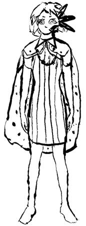 line art for Sola Way full body line art for Sola Way full body